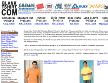 Tablet Screenshot of blanktshirt.com